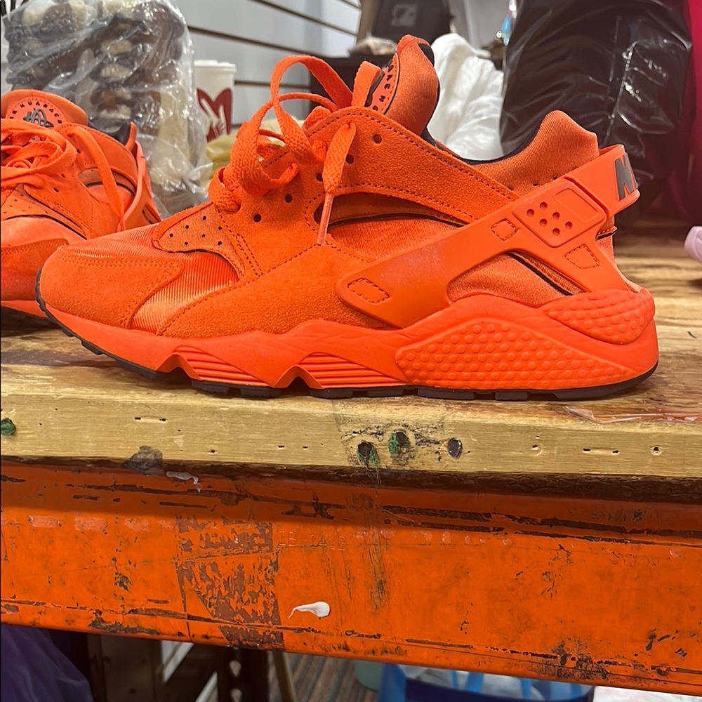 Nike Women's Sneakers in Vibrant Orange